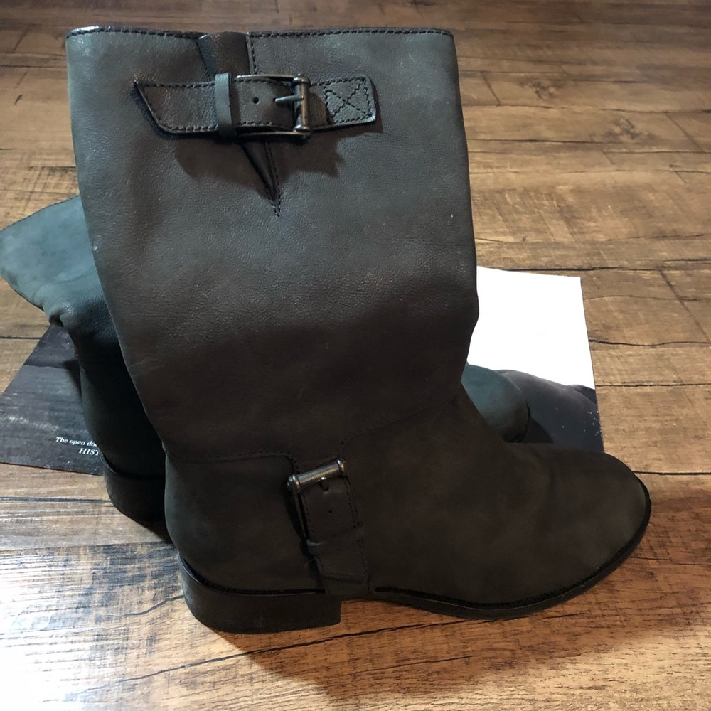 Cole Haan Nike Air Genuine Leather Boots - Picture 6 of 13